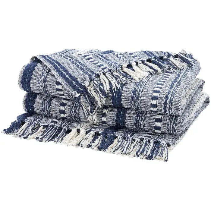 Lifestyle RJ204 Navy Throw Blanket
