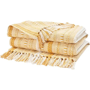 Lifestyle RJ204 Yellow Throw Blanket