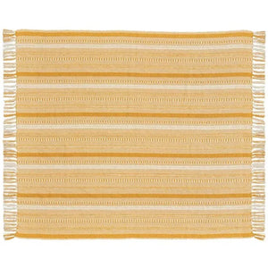 Lifestyle RJ204 Yellow Throw Blanket