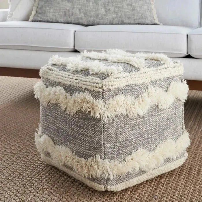 Lifestyle SH016 Grey Pouf