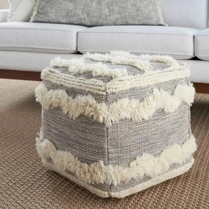 Lifestyle SH016 Grey Pouf