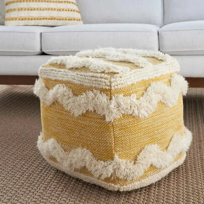Lifestyle SH016 Mustard Pouf