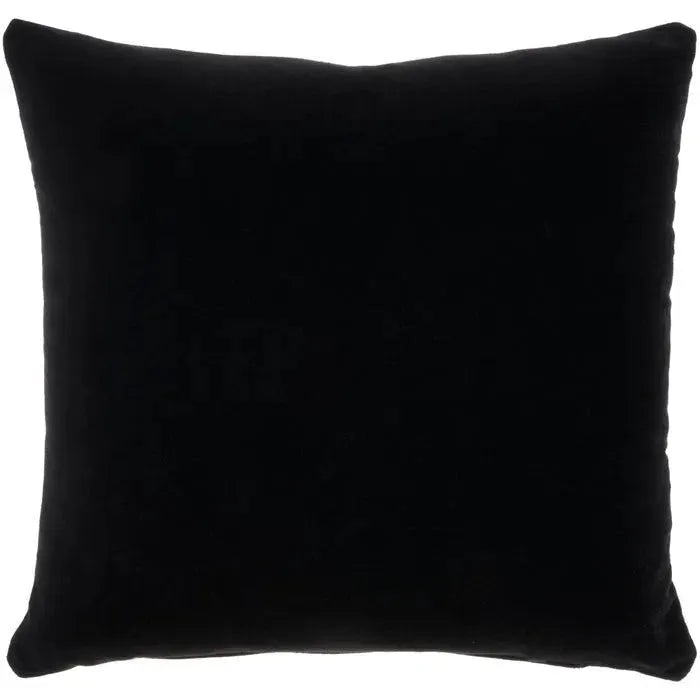 Lifestyle SS900 Black Cotton Velvet Pillow
