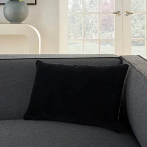 Lifestyle SS900 Black Cotton Velvet Pillow