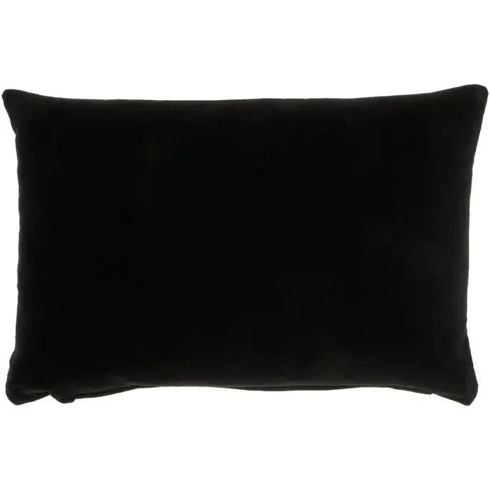 Lifestyle SS900 Black Cotton Velvet Pillow