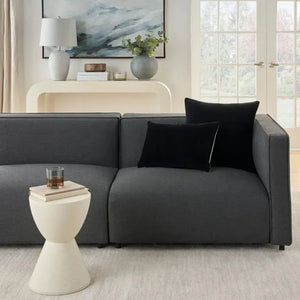 Lifestyle SS900 Black Cotton Velvet Pillow