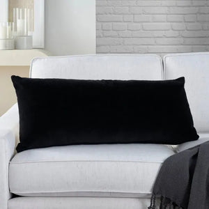 Lifestyle SS900 Black Cotton Velvet Pillow