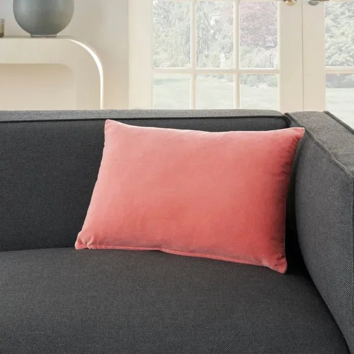 Lifestyle SS900 Blush Cotton Velvet Pillow