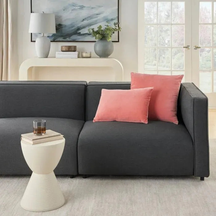 Lifestyle SS900 Blush Cotton Velvet Pillow