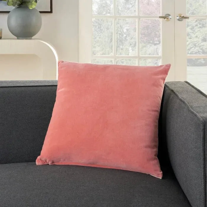 Lifestyle SS900 Blush Cotton Velvet Pillow