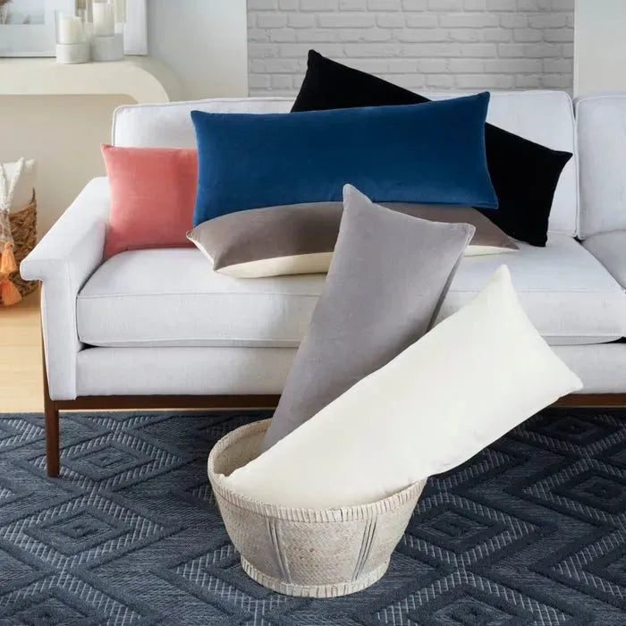 Lifestyle SS900 Blush Cotton Velvet Pillow