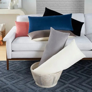 Lifestyle SS900 Blush Cotton Velvet Pillow