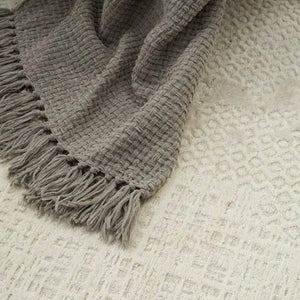 Lifestyle ZH225 Grey Throw Blanket