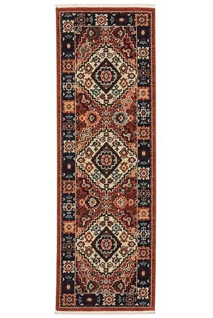 Lilihan 2061V Red/Blue Rug
