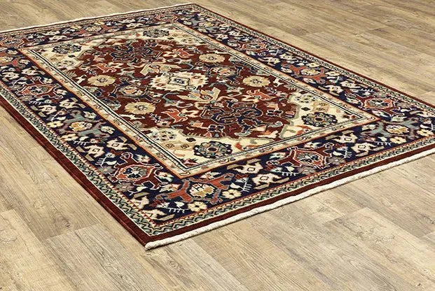 Lilihan 2062R Red/Blue Rug