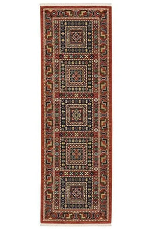 Lilihan 2C Red/Multi Rug
