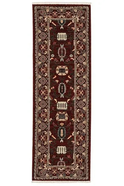 Lilihan 43S Red/Black Rug