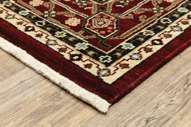 Lilihan 43S Red/Black Rug