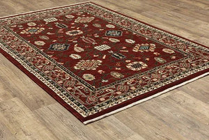 Lilihan 43S Red/Black Rug