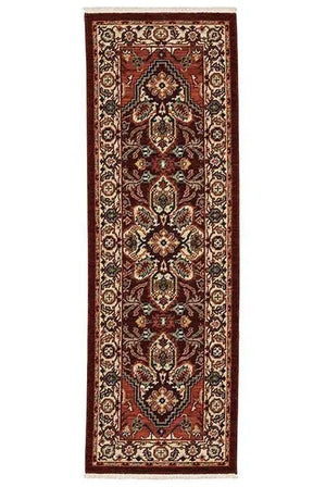Lilihan 5502C Red/Ivory Rug