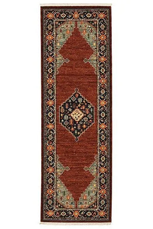 Lilihan 5503M Red/Blue Rug