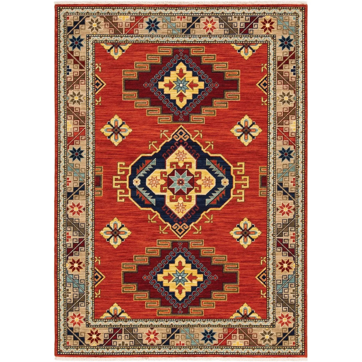 Lilihan 5504P Red/Multi Rug