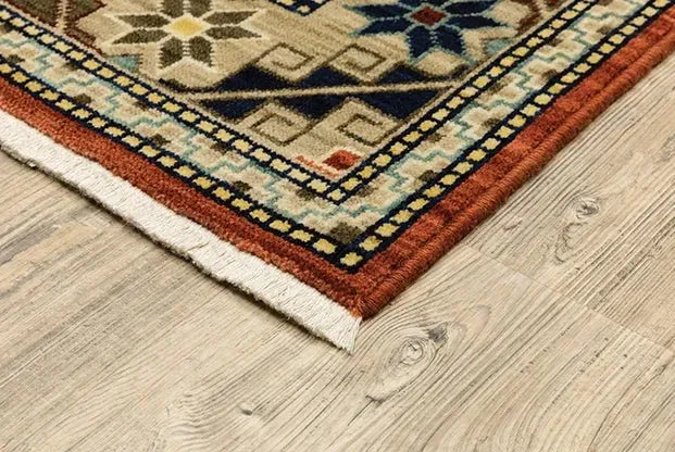 Lilihan 5504P Red/Multi Rug