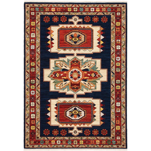 Lilihan 90B Blue/Red Rug
