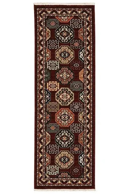 Lilihan 91R Red/Multi Rug