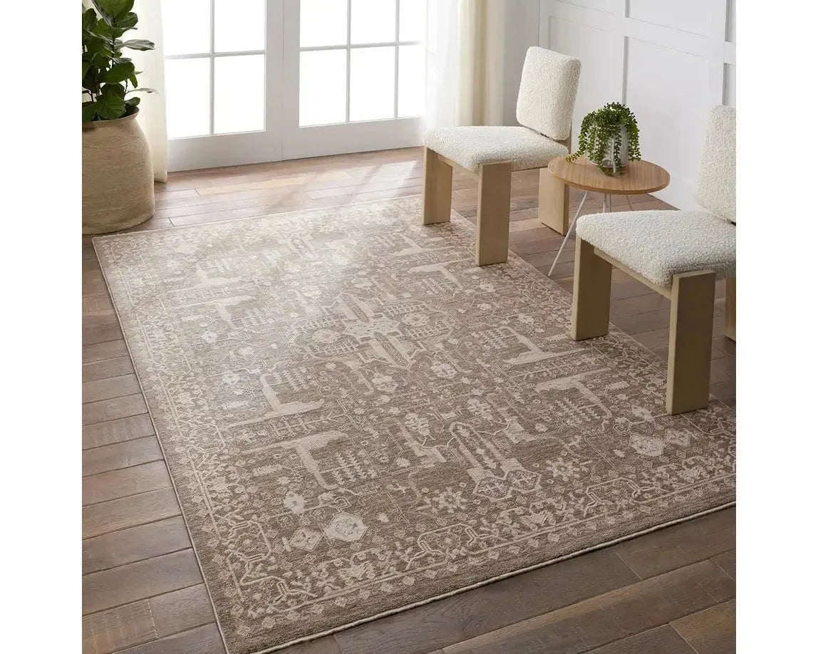 Lilit LIL03 Brown/cream Rug