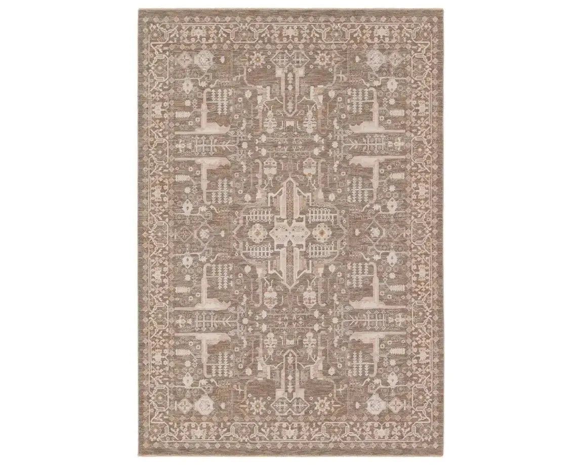 Lilit LIL03 Brown/cream Rug