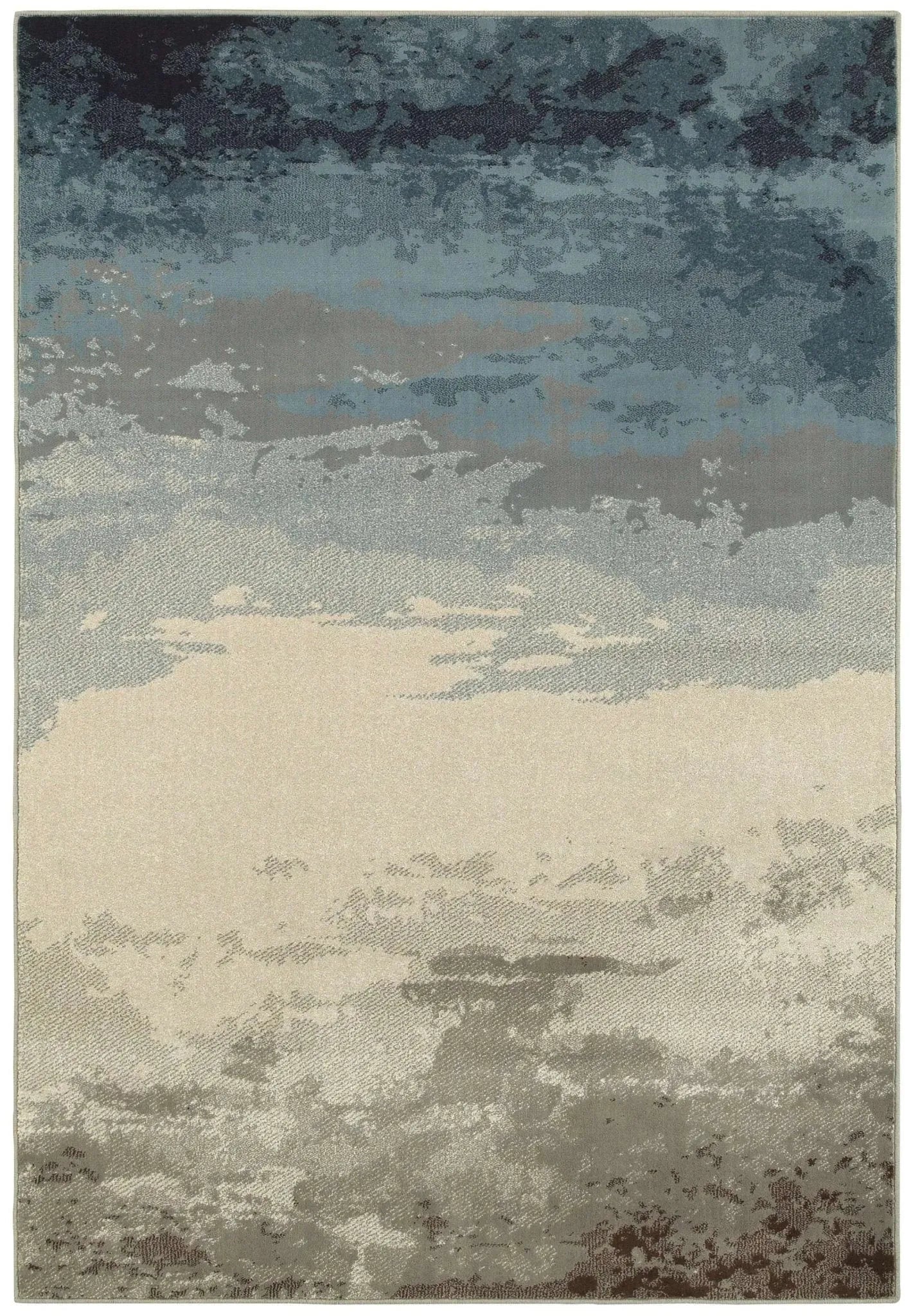 Linden 7803A Blue/ Beige Rug