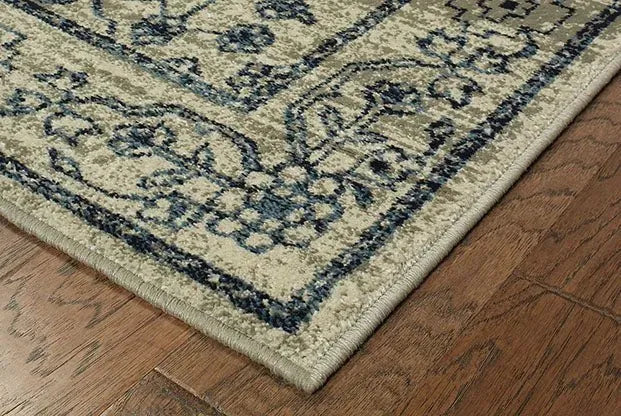 Linden 7804C Beige/ Navy Rug