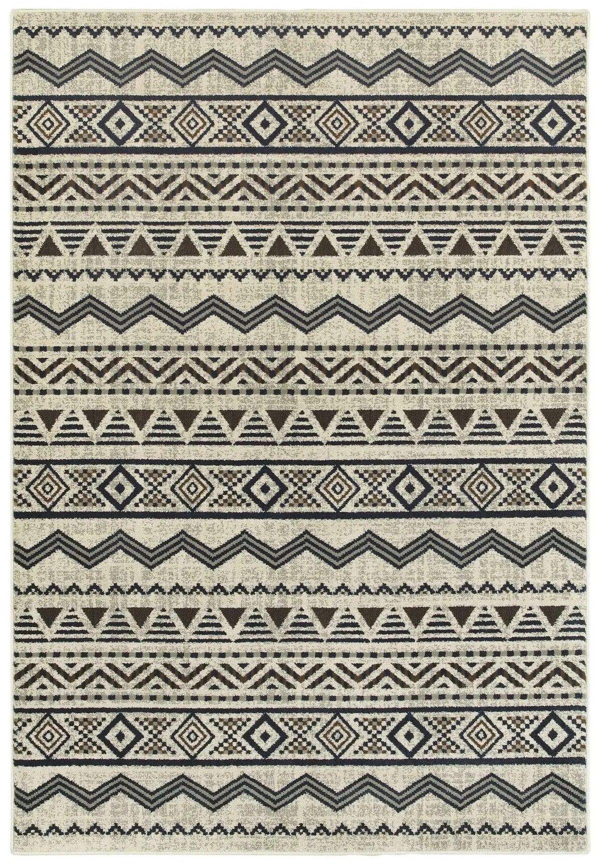 Linden 7824A Grey/ Blue Rug
