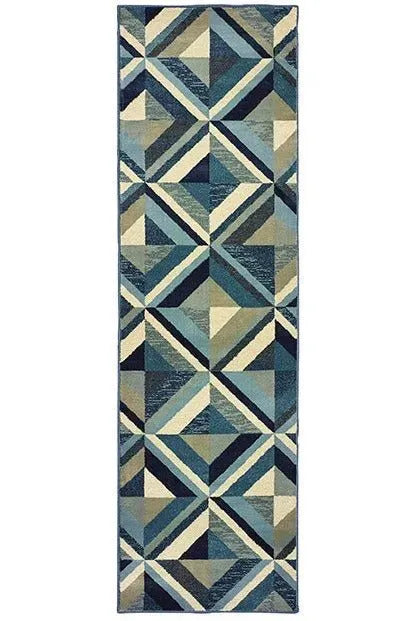 Linden 7902A Blue/ Grey Rug