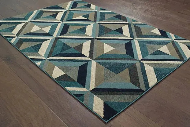 Linden 7902A Blue/ Grey Rug