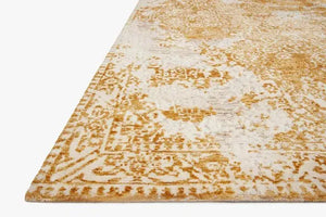 Lindsay LIS-01 Gold/Antique White Rug