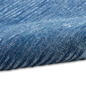Linear (CK010) LNR01 Blue Rug