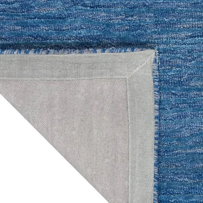 Linear (CK010) LNR01 Blue Rug