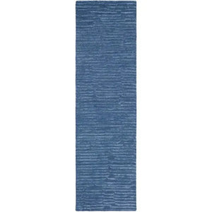 Linear (CK010) LNR01 Blue Rug