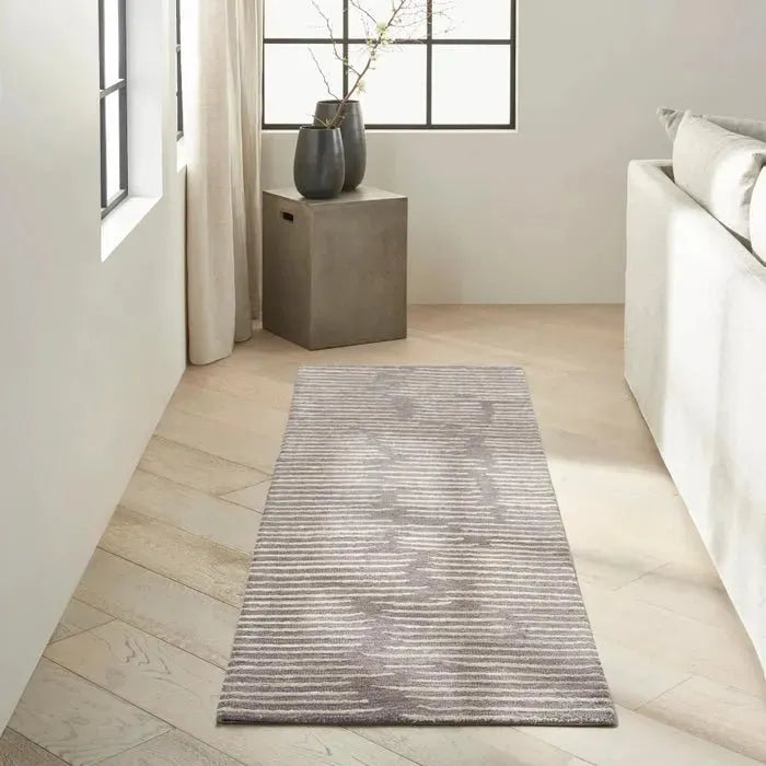 Linear (CK010) LNR01 Grey Rug