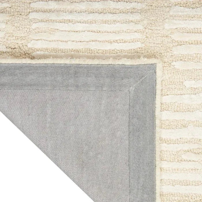 Linear (CK010) LNR01 Ivory Rug