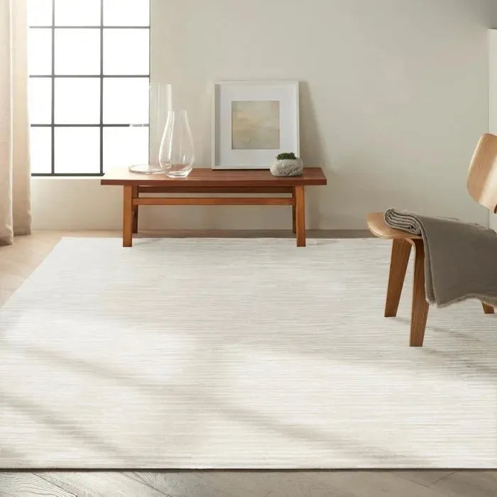 Linear (CK010) LNR01 Ivory Rug