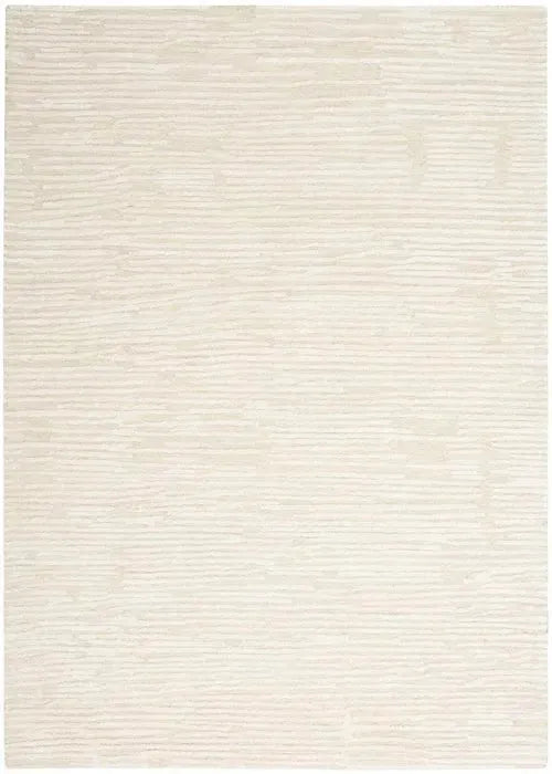 Linear (CK010) LNR01 Ivory Rug