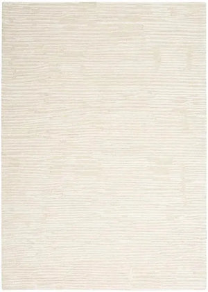 Linear (CK010) LNR01 Ivory Rug