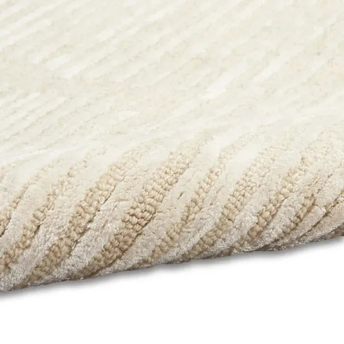 Linear (CK010) LNR01 Ivory Rug