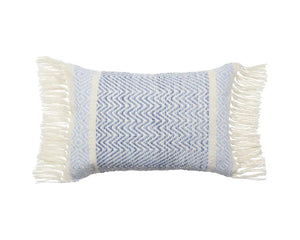 Liri LIR03 Light Blue/Ivory Pillow