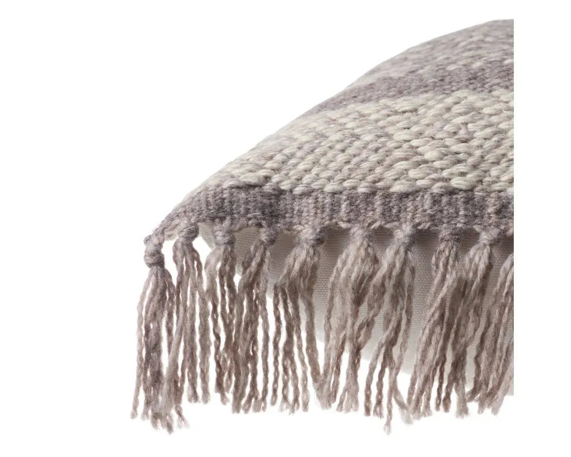Liri LIR04 Taupe/Ivory Pillow