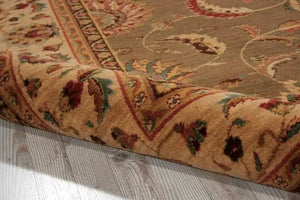Living Treasures LI04 Green Rug