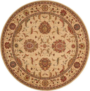 Living Treasures LI04 Ivory Rug